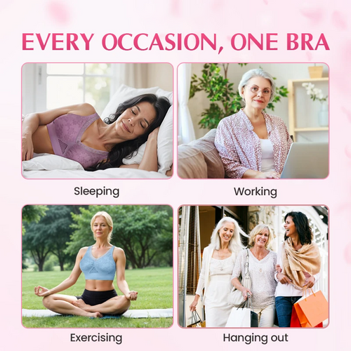 Cotton Buttonless Comfy Lifting Shaping Bra