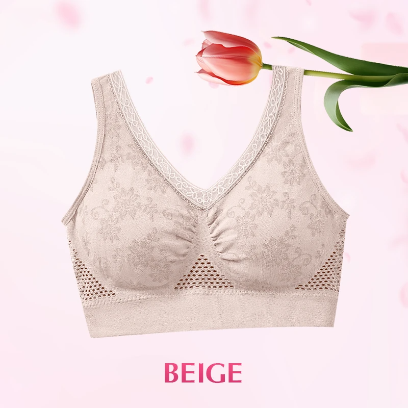 Cotton Buttonless Comfy Lifting Shaping Bra